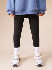 Conjunto de sudadera con capucha y mallas de edición limitada SUMWON Studios con gráficos de texto en la parte delantera para uso casual y de vacaciones - Neblina azul - Ver 4