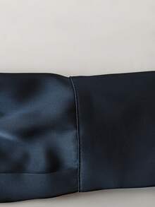 Franclia 新款收腰长款舞会礼服领女式连衣裙，春秋季 - 藏蓝色 - 查看 4