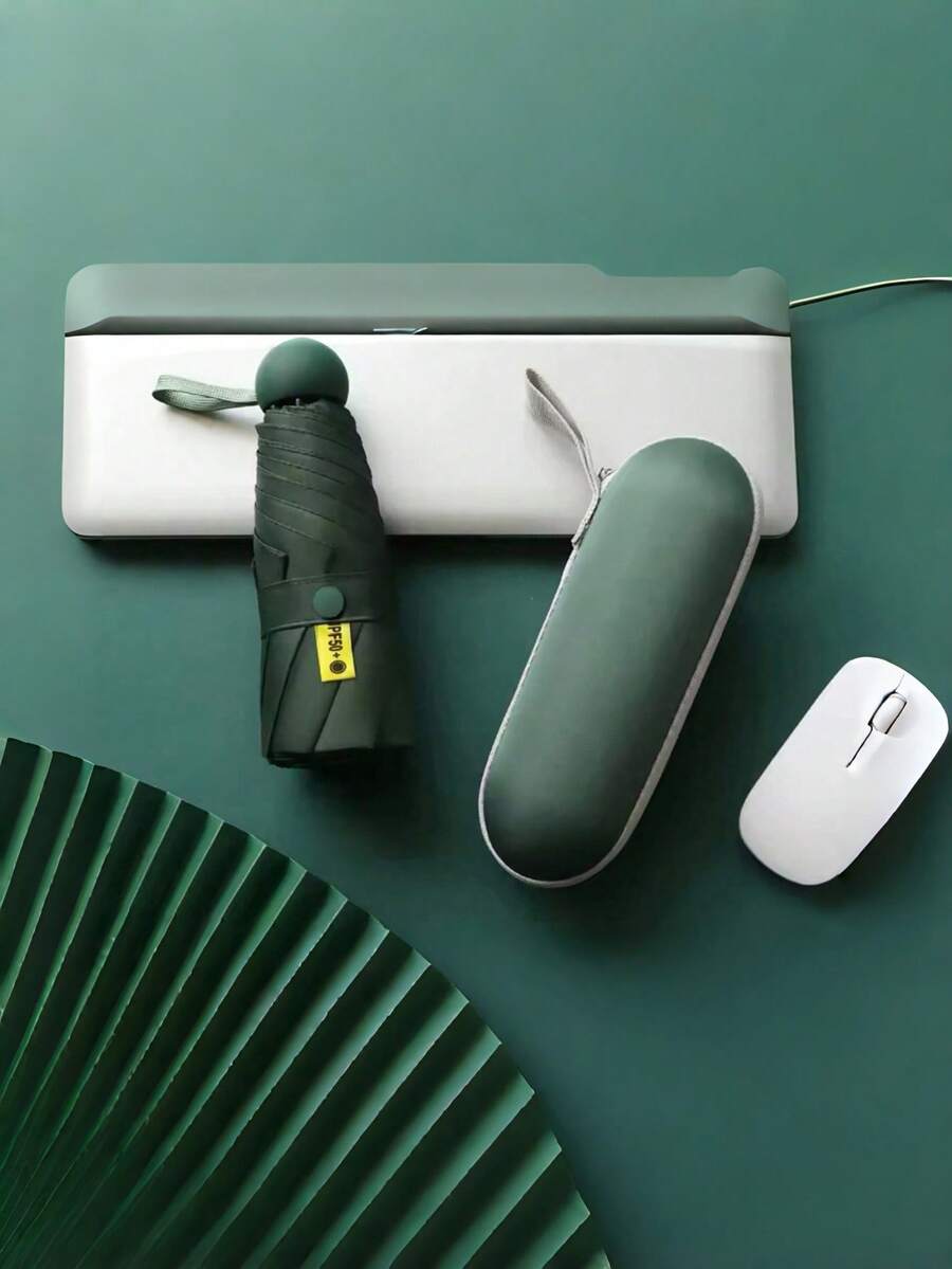 Capsule Umbrella,Pocket Umbrella, Inr Umbrella,Waterproof, Sunscreen, UV Protection, Multi FunctionalUmbrella,Portable Travel Umbrella 1PC - Multicolor - View 1