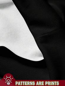 Manfinity Homme Men's Knight Print Drawstring Hooded Sweatshirt And Sweatpants Casual Suit - Multicolor - View 5