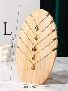 1 pièce Support en bois pour présenter les bijoux, pour les colliers, bracelets, pendentifs et le stockage des bijoux