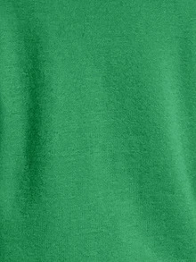SHEIN Clasi 情人节圆领蝴蝶结亮片套头毛衣 - 綠色 - 查看 5
