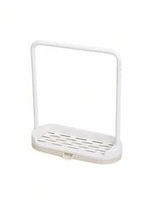 1 pieza Bandeja organizadora de rejilla de fregadero de cocina gris, accesorios de fregadero a prueba de óxido para la encimera de la cocina, para esponja, paño de cocina, trapo, cepillo, soporte de almacenamiento de estropajo. - Multicolor - Ver 14