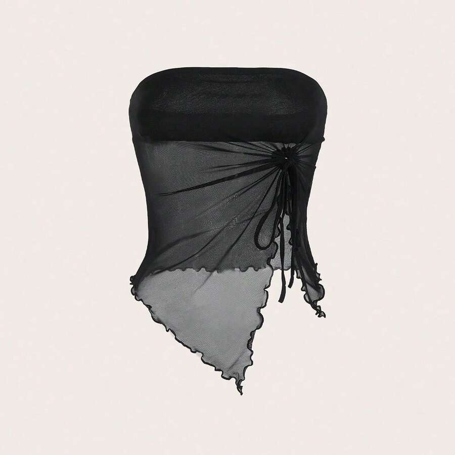 Women Tank Tops & Camis - Black - View 1