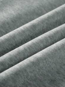 Glimmora 男女通用宽松直筒裤 - 弹性抽绳腰带，四季皆宜的街头休闲裤，适合日常和正式场合穿着，可机洗，百搭耐穿，经久耐用的刺绣设计，都市风格 - 灰色 - 查看 6