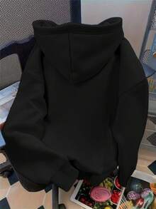 Women Sweatshirts - Black - View 3