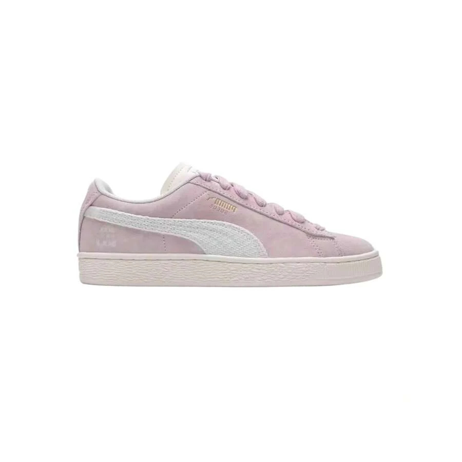 Puma Suede Casual Women's Sneakers Pink 400807 - Pink White - View 1
