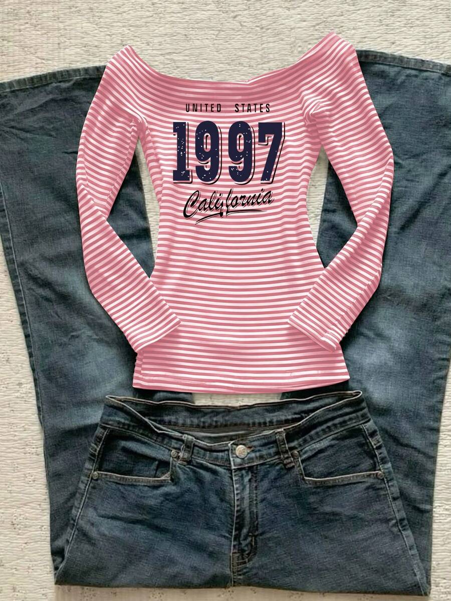 INAWLY Quà tặng chị em, Thời trang đơn giản, Áo phông, Đường phố giải trí, - Nhiều màu - Xem 1