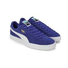 Puma Sude Classic Women's Sneakers Blue 399781 - Blue White - View 3