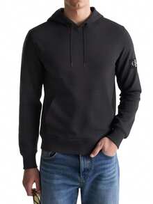 Calvin Klein Men's Sweatshirt Black - Black - View 1