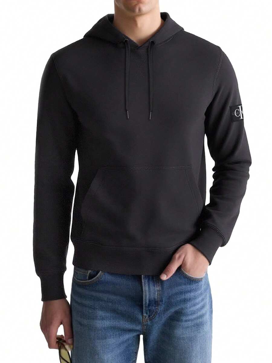 Calvin Klein Men's Sweatshirt Black - Black - View 1