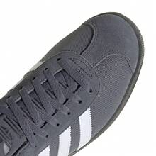 Adidas Gazelle Men's Casual Athletic Shoes Responsive Durable Classic Street Style Running School Grey JR6294 - Onice / Bianco nuvola / Carbonio - Visualizzare 3