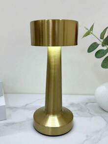 1PC Rechargeable Crystal Desk Lamp, LED Vintage Table Lamp, Wireless LED Lamp For Outdoor Camping Atmosphere Night Light, Desk Lamp, Reading Light, Stall, Bar Decor, Bedside Lamp, USB Charging, 3-Color Dimming Touch, Suitable For Indoor And Outdoor - Multicolor - View 4
