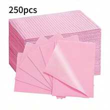 250 chiếc yếm xăm và nha khoa dùng một lần chống thấm nước: Khăn vệ sinh đa năng dùng cho chăm sóc sức khỏe và làm đẹp, Khăn lau bàn xăm dùng một lần, yếm xỏ khuyên răng, Thảm bàn xăm dùng một lần chống thấm nước, Phụ kiện xăm răng - Nhiều màu - Xem 18