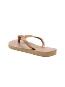 Havaianas Top Tiras Women's Flip Flops Rose Gold 4137428-3581 - Gold - View 2