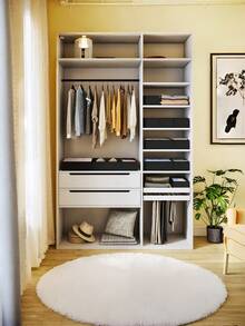 1/3/6/9/12 Packungen faltbare Stoffaufbewahrungsboxen, Kleiderschrank-Organizer, Stoffkörbe und -behälter, Einteilungen für Kleidung, Unterwäsche, BHs, Socken, Wäsche