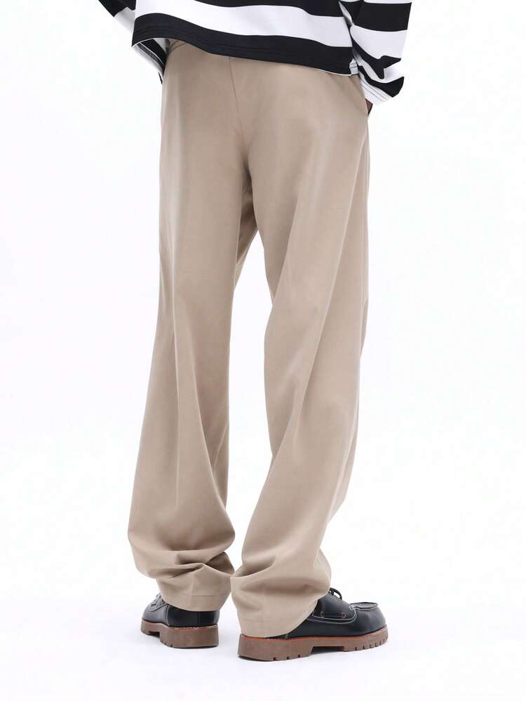 Slim Fit Pleated Dress Pants