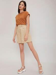 MOTF PREMIUM MODAL BATWING SLEEVE T-SHIRT - Orange - View 10