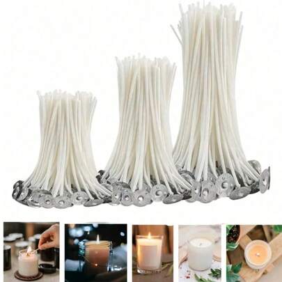 Candle Wicks Modern White Candle Wicks DlYCandleMaking Gifts Birthday Graduation