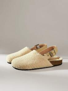 Solecia Women's Casual Versatile Commute Simple Daily Flats For Christmas - Apricot - View 2