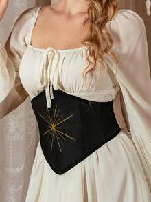 Fashionable & Elegant Firework Print Waist Belt