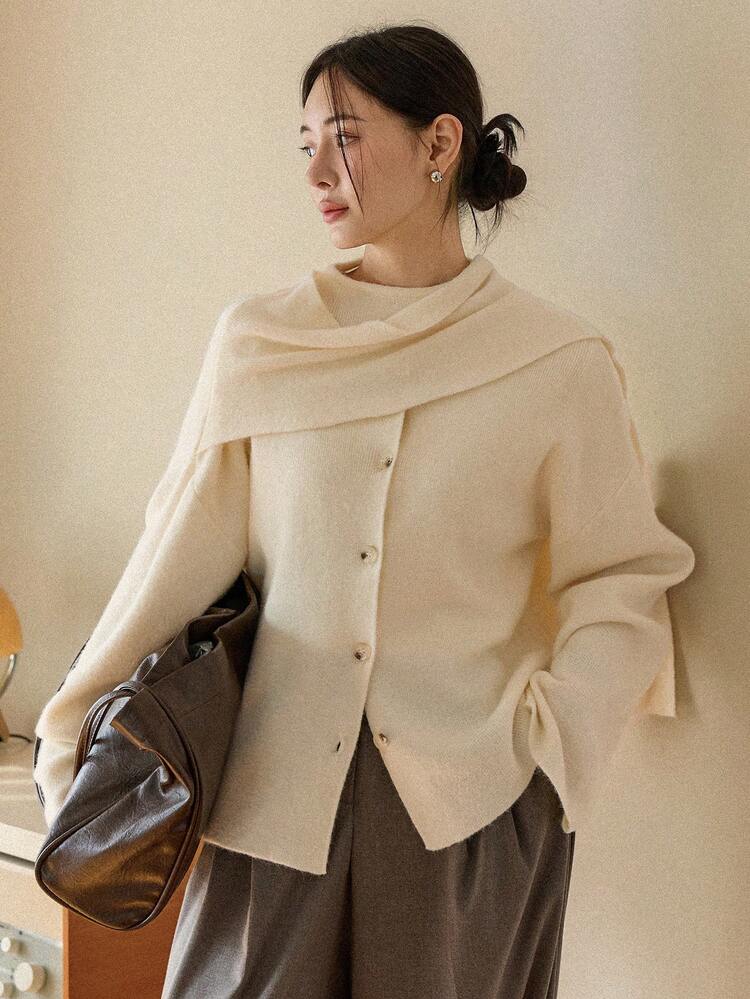 Women's Solid Color Minimalist Casual Long Sleeve Regular Jacket Women Coats