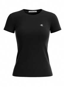 CALVIN KLEIN JEANS Women's Skin-Friendly Stretchy Soft Weekend Sports Outdoor J20J212883-BAE - Black - View 2