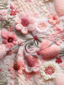 Women's Valentine's Day Rose Floral Print Long Sleeve T-Shirt