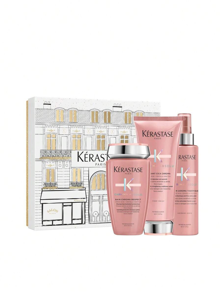 Kérastase Chroma Absolu Hair Care Gift Set - White - View 1