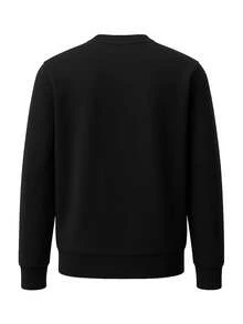 Calvin Klein Monogram Men's Sweatshirt Black - Black - View 5