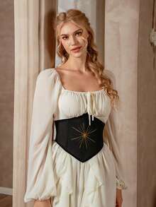 Fashionable & Elegant Firework Print Waist Belt