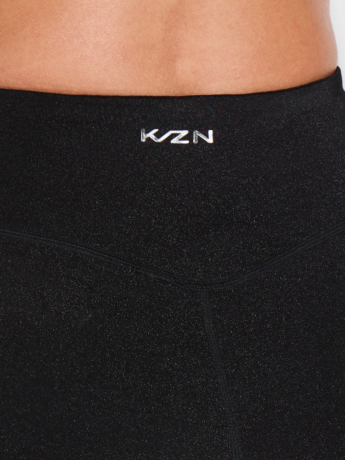 KIZN Legginsy o wysokim połysku, długie