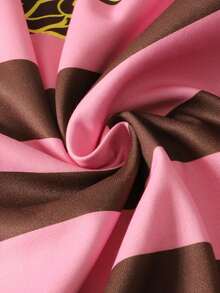 ROMWE MEN Street Life Men's Casual Striped Zip-Up Hooded Sweatshirt, Autumn - Multicolor - View 8