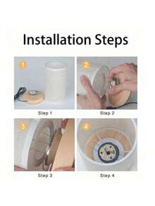 1PC Modern Scandinavian Wooden Frame Table Lamp With Linen Shade, Warm Light LED Lamp With USB Power, Creative Lamp For Bedroom, Living Room, Dining Room, Office - Yellow - View 5