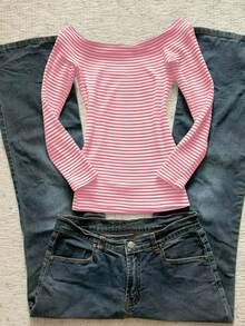 INAWLY Quà tặng chị em, Thời trang đơn giản, Áo phông, Đường phố giải trí, - Nhiều màu - Xem 2