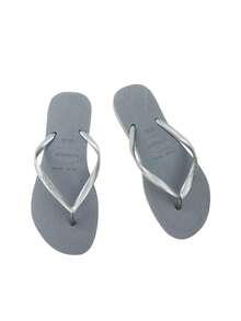Havaianas Slim Kids Flip Flops Steel Grey 4000030-5178 - Grey - View 3