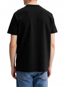 Calvin Klein Men's T-Shirt Black - Black - View 2
