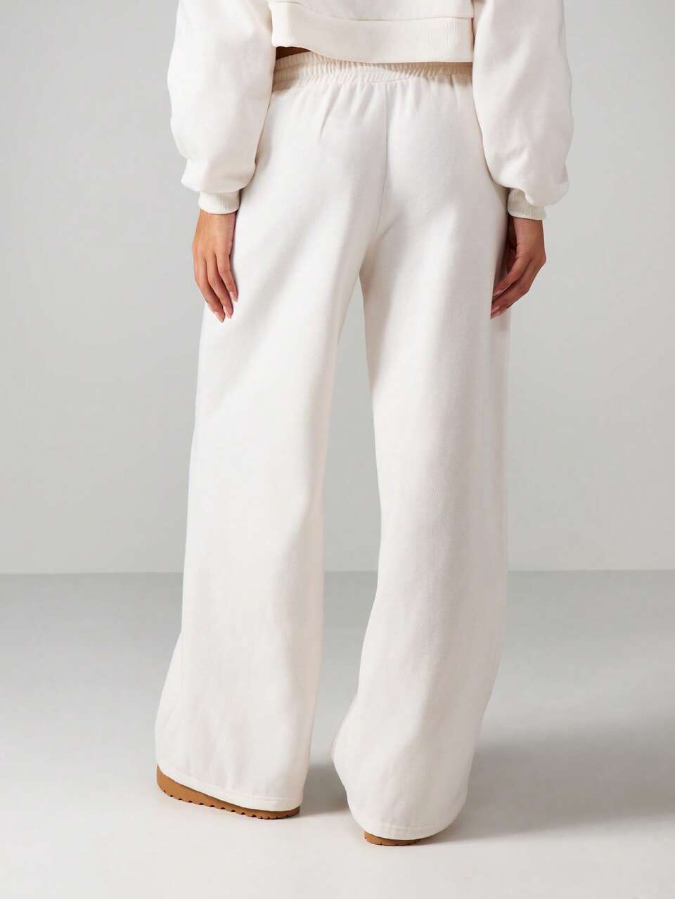 Missguided x Playboy Logo Wide Leg Drawstring Sweatpants Comfortable Loungewear Casual Joggers With Side Pockets