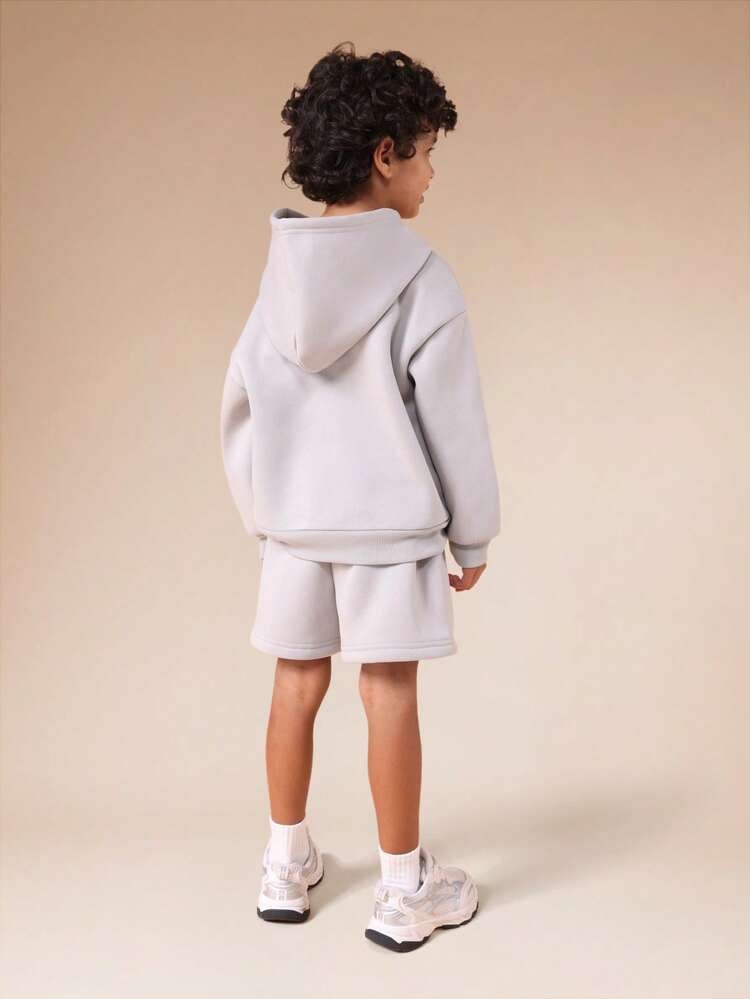 Hoodie And Shorts Set
