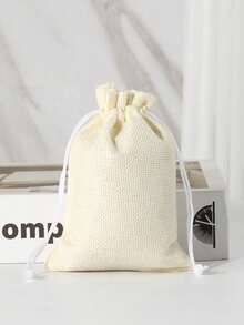 20个装，2种小尺寸，20种颜色，黄麻礼品袋，可重复使用收纳袋，珠宝袋，化妆袋，带抽绳，适用于珠宝、化妆品、工艺品、派对、婚礼、圣诞节等场合，亚麻包装袋，圣诞节 - 彩色 - 查看 32