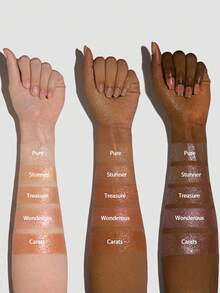 SHEGLAM Enigma Sparkly Eyeshadow-Treasure Shiny Eyeshadow Powder Gradient Multi-Tone High Shine Finish Non-Greasy Non-Fading Glitter Shimmer Eyeshadow Brand Beauty Makeup Face Paint Cosmetic For Women Girls Perfect For Winter Ideal For Y2K Fancy Fashion Suitable For Birthday Christmas Gift Party Ready Best Color - Multicolor - View 7