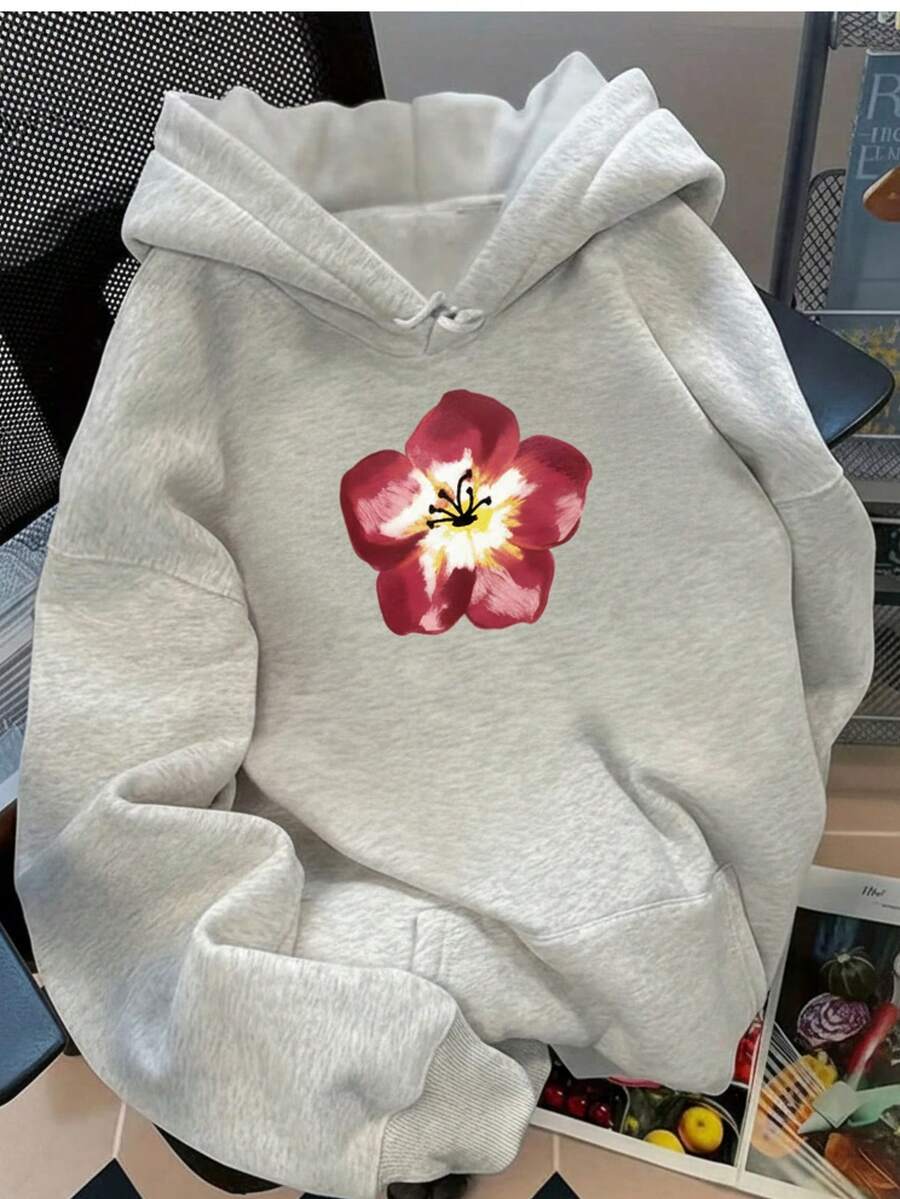 Women Sweatshirts - 灰色 - 查看 1
