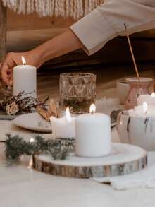 Candle Wicks Modern White Candle Wicks DlYCandleMaking Gifts Birthday Graduation - Multicolor - View 3