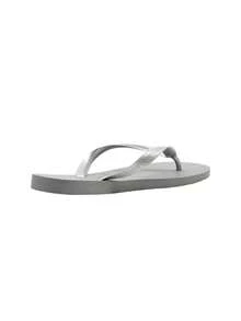 Havaianas Dép xỏ ngón nữ Tiras màu xám thép 4137428-5178 - Bạc - Xem 2