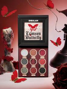 SHEGLAM Cursed Chrysalis Palette 9 色眼影眼影盤奶油啞光萬聖節垃圾妝容哥特式持久高色素閃光眼影 品牌 美容 化妝 化妝品 適合女性與女孩 完美搭配夏季春季 Y2K 時尚 流行 生日 母親節禮物 假期 派對準備就緒 最佳顏色 - 彩色 - 查看 1