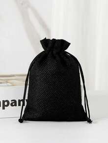 20个装，2种小尺寸，20种颜色，黄麻礼品袋，可重复使用收纳袋，珠宝袋，化妆袋，带抽绳，适用于珠宝、化妆品、工艺品、派对、婚礼、圣诞节等场合，亚麻包装袋，圣诞节 - 彩色 - 查看 33