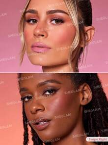 SHEGLAM Color Bloom 液體腮紅 霧面效果-向右滑動 凝膠霜腮紅 持久不褪色 高度著色 輕盈 持久柔滑腮紅 粉紅色 棕色 腮紅 品牌 美容 化妝 化妝品 適合女性與女孩 完美搭配冬季 Y2K 時尚 流行 生日禮物 假期 派對準備就緒 最佳顏色