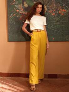 MOTF PREMIUM 花卉刺繡修身t恤