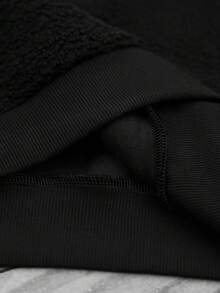 Manfinity CasualCool 男士秋冬骑士刺绣撞色拉链设计抓绒抽绳连帽衫 - 彩色 - 查看 7