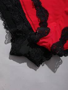 AltCore 2条装加大码女士蕾丝拼接蝴蝶结装饰内裤 - 彩色 - 查看 4